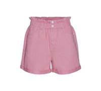 VERO MODA Pantalones Cortos Vmlyra HR Paperbag Mix para Mujer, Pink Cosmos, S