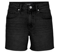 VERO MODA Pantalones Cortos Vmtess Mr DNM Mix Ga Noos, Black Denim, M