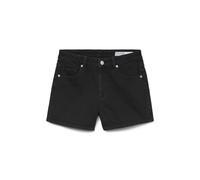 Vero Moda Pantalones Cortos Vmtess Mr DNM Mix Ga Noos, Black Denim, S