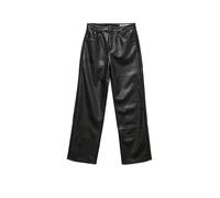 VERO MODA Pantalones de efecto cuero VMTESSA negro | 29/L32