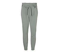 VERO MODA Pantalones Vmeva HR Loose Paperbag Pant Noos para Mujer, Laurel Wreath, L