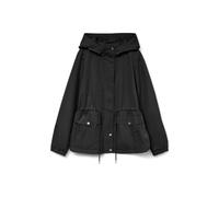 VERO MODA Parka larga para mujer VMPAISLEY Parka, Negro, S