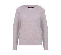 VERO MODA PETITE VMDOFFY LS O-Neck Blouse GA Noos PTT Suéter pulóver, Woodrose/Detail:Melange, M Pequeño para Mujer