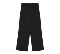 VERO MODA PETITE Vmberlin Zamira MW Wide Pant Ptt Noos, Negro, XS / 30L Mujeres