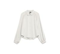 VERO MODA Shirt Vmani LS Camiseta Wvn Ga Noos, Blanco Nieve, M Mujeres