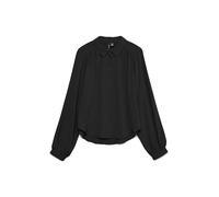 VERO MODA Shirt Vmani LS Camiseta Wvn Ga Noos, Negro, M Mujeres