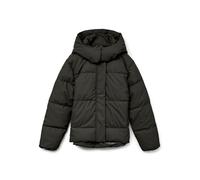 Vero Moda Short Coated Jacket Vmgretakylie Noos-Chaqueta Corta con Revestimiento, Verde Oscuro, S Mujeres