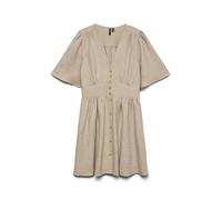 VERO MODA Vestido camisero 'VMMelaney' beige 38 beige