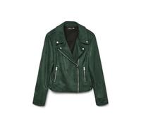 VERO MODA Short Faux Suede Jacket Vmjose Noos-Chaqueta Corta de Ante sintético, Pine Grove, M Mujeres
