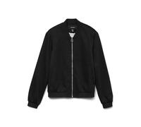 VERO MODA Short Jersey Bomber Noos Vmkimiko LS-Camiseta de Manga Corta, Negro, x_s Mujeres