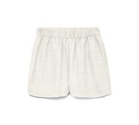VERO MODA Shorts Pantalones Cortos Vmmelaney Wvn Ga Noos, Blanco Nieve, S para Mujer