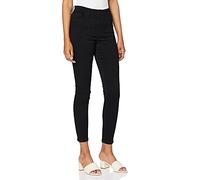 Vero Moda Vaquero de mujer pitillo con cintura alta. Negro 36-38 (27) / 32 (32)