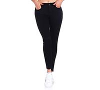 VERO MODA Slim fit Jeans Vmseven Mid Rise Slim Fit Jeans Black L 34 Black