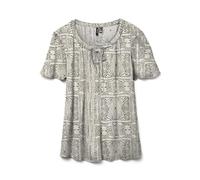 VERO MODA String Vmmenny-Tanga SS Top Wvn Ga, avena, L Mujeres