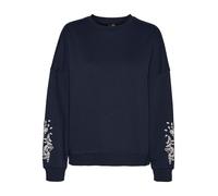 VERO MODA Sudadera 'Karol' navy / blanco S navy / blanco