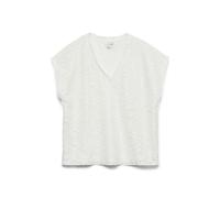 VERO MODA T-Shirt Vmiris Crochet V-Neck Camiseta Jrs Btq, Cloud Dancer, S Mujeres