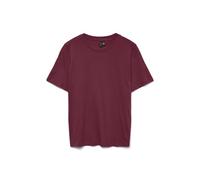 VERO MODA T-Shirt Vmpaulina SS Camiseta Ga Jrs Noos, Tibetan Red, S Mujeres