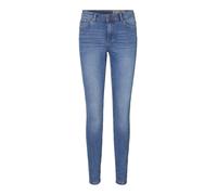 Vero Moda Tall VMTANYA MR S Piping J VI349 GA Tall Noos, Jeans Mujer, Medium Blue Denim, L/T/36