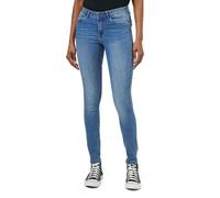 Vero Moda Tall VMTANYA MR S Piping J VI349 GA Tall Noos Jeans, Medium Blue Denim, XL/T/36 para Mujer