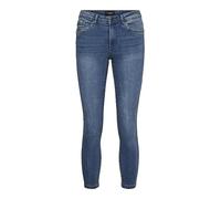 Vero Moda Tall VMTANYA MR S Piping J VI349 GA Tall Noos Jeans, Medium Blue Denim, L/T/36 para Mujer