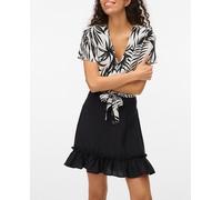 Vero Moda Top básico corto con lazo. Blanco 40/L