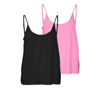 VERO MODA Top 'LUNA' rosa claro / negro S rosa claro / negro