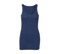 Vero Moda Vmmaxi My Soft Long Tank Top Noos, Camiseta sin Mangas para Mujer, Azul (Black Iris), XXL