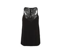 Vero Moda Vmana S/L Lace Top Noos, Top Mujer, Black, S