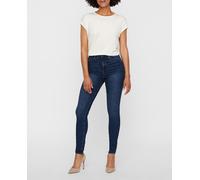 Vero Moda Vaquero de mujer pitillo con cintura alta. Azul 34-36 (25) / 32 (32)