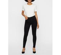 Vero Moda Vaquero de mujer pitillo con cintura alta. Negro 36-38 (27) / 32 (32)