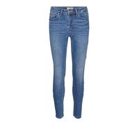 VERO MODA Pantalones Vaqueros para Mujer, Medio De Mezclilla Azul, SW x 32L