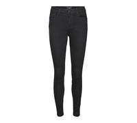 VERO MODA Vmelly Mr Skinny Jeans Blk Noos Vaqueros Ajustados, Negro/Detalle: vi1110, XS / 32L para Mujer