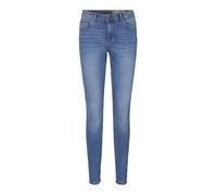 VERO MODA Vmtanya Mr S Piping Jeans Vi349 Noos Vaqueros skinny, Azul (Medium Blue Denim Medium Blue Denim), S / 30L