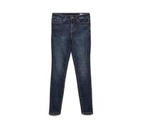VERO MODA Vaqueros Ajustados para Mujer VMFLASH Mid Rise Skinny Fit Jeans, Dark Azul Denim, XL / 32L