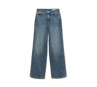 VERO MODA Vaqueros Anchos para Mujer, Medium Blue Denim/Detalle: Tinted, 28W x 30L