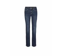 VERO MODA Straight fit Jeans VMFLASH Mid Rise Straight Fit Jeans Dark Blue Denim XL 30 Dark Blue Denim