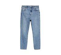 Vero Moda Vmbrenda HR Straight A Cut Gu384 Ga Noos Jeans, Mezclilla De Color Azul Claro, 31W / 34L para Mujer