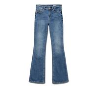 Vero Moda Vaqueros VMFLASH Mid Rise Acampanados para Mujer, Medio De | Vaqueros de corte acampanado