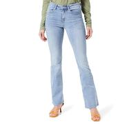 Vero Moda Vmflash Mr Flared Jeans Li371 Ga Noos Vaqueros Acampanados, Mezclilla De Color Azul Claro, M / 32L para Mujer