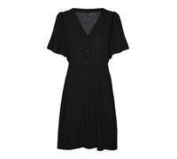 VERO MODA Vestido camisero 'Alba' negro 34 EUR