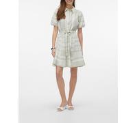 Vero Moda Vestido camisero con cinturón. Lana 40/L