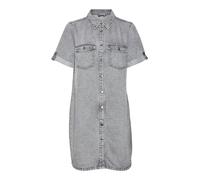 VERO MODA Vestido de Mezclilla Femenino VMJENNIE Vestido Corto, Medium Grey Denim, M