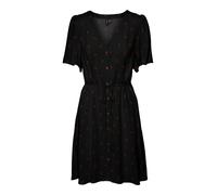 VERO MODA Vestido camisero 'VMALBA' verde hierba / rojo / negro 42 EUR
