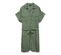 VERO MODA Vestido camisero 'VMBumpy' verde 42 verde
