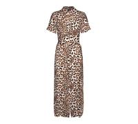 VERO MODA Vestido camisero 'VMEasy Joy' ecru / marrón / negro 36 ecru / marrón / negro