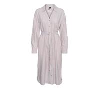 VERO MODA Vestido camisero 'VMLinn' gris moteado 38 gris moteado
