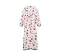 VERO MODA Vestido camisero 'VMLisa' verde oscuro / malva / rosa oscuro / blanco 40 verde oscuro / malva / rosa oscuro / blanco