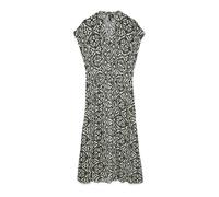 VERO MODA Vestido camisero 'VMMENNY' beige / negro / blanco 38 beige / negro / blanco