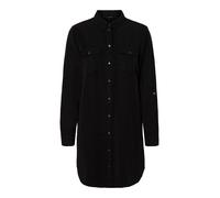 VERO MODA Vestido camisero 'VMSILLA' negro, Talla 44