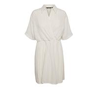 Vero Moda Vestido Corto WVN de Vmchris SS para Mujer, Abedul, S
